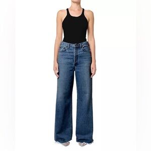 Agolde Dame Wide Leg Jean